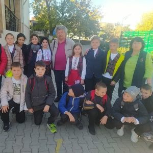În gimnaziul Todireşti am avut un oaspete deosebit, Iulian Filip